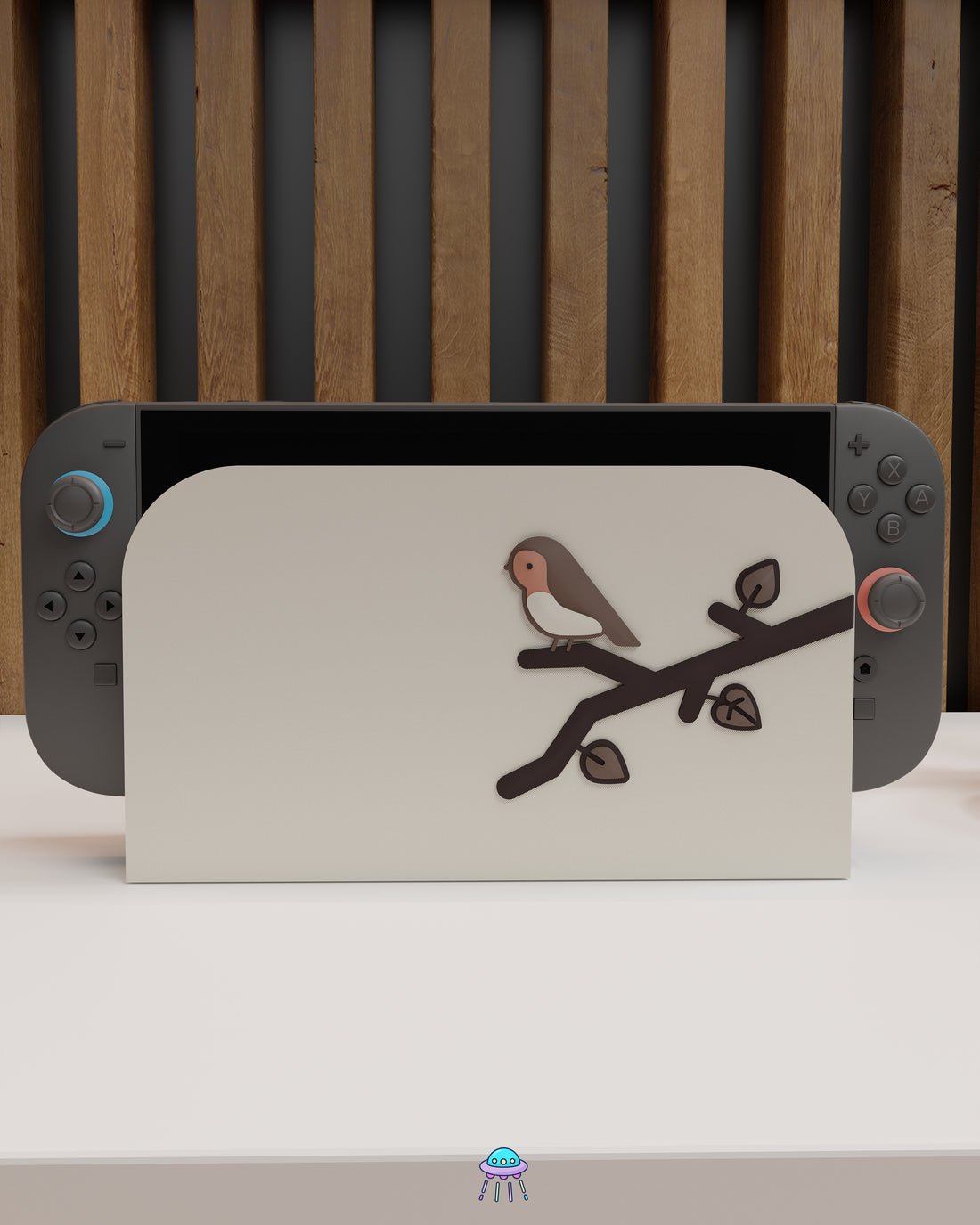 Robin Dock Cover for Nintendo Switch 2 – Original Faceplate Design
