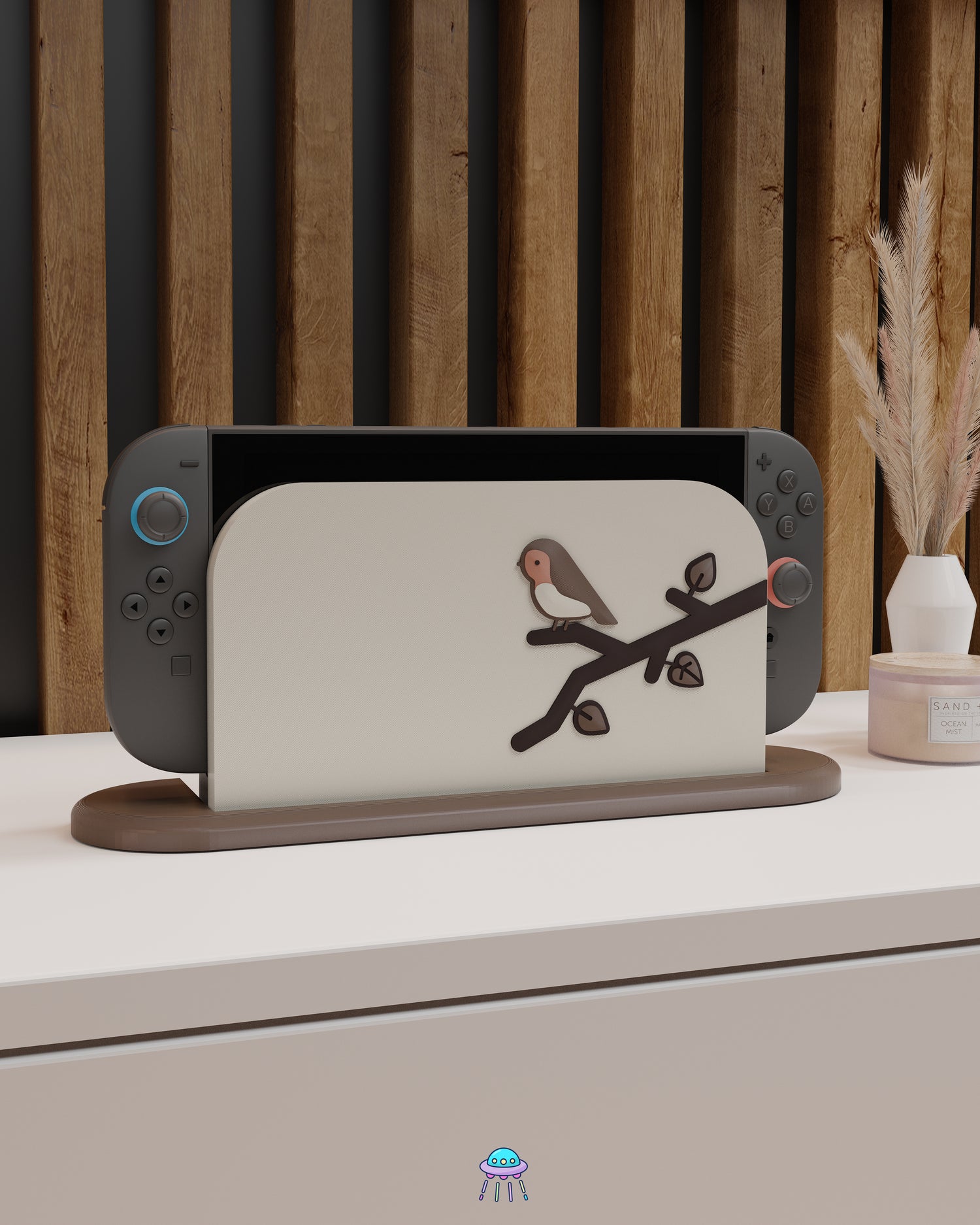 Robin Dock Cover for Nintendo Switch 2 – Original Faceplate Design