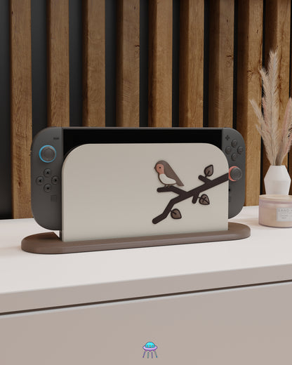Robin Dock Cover for Nintendo Switch 2 – Original Faceplate Design