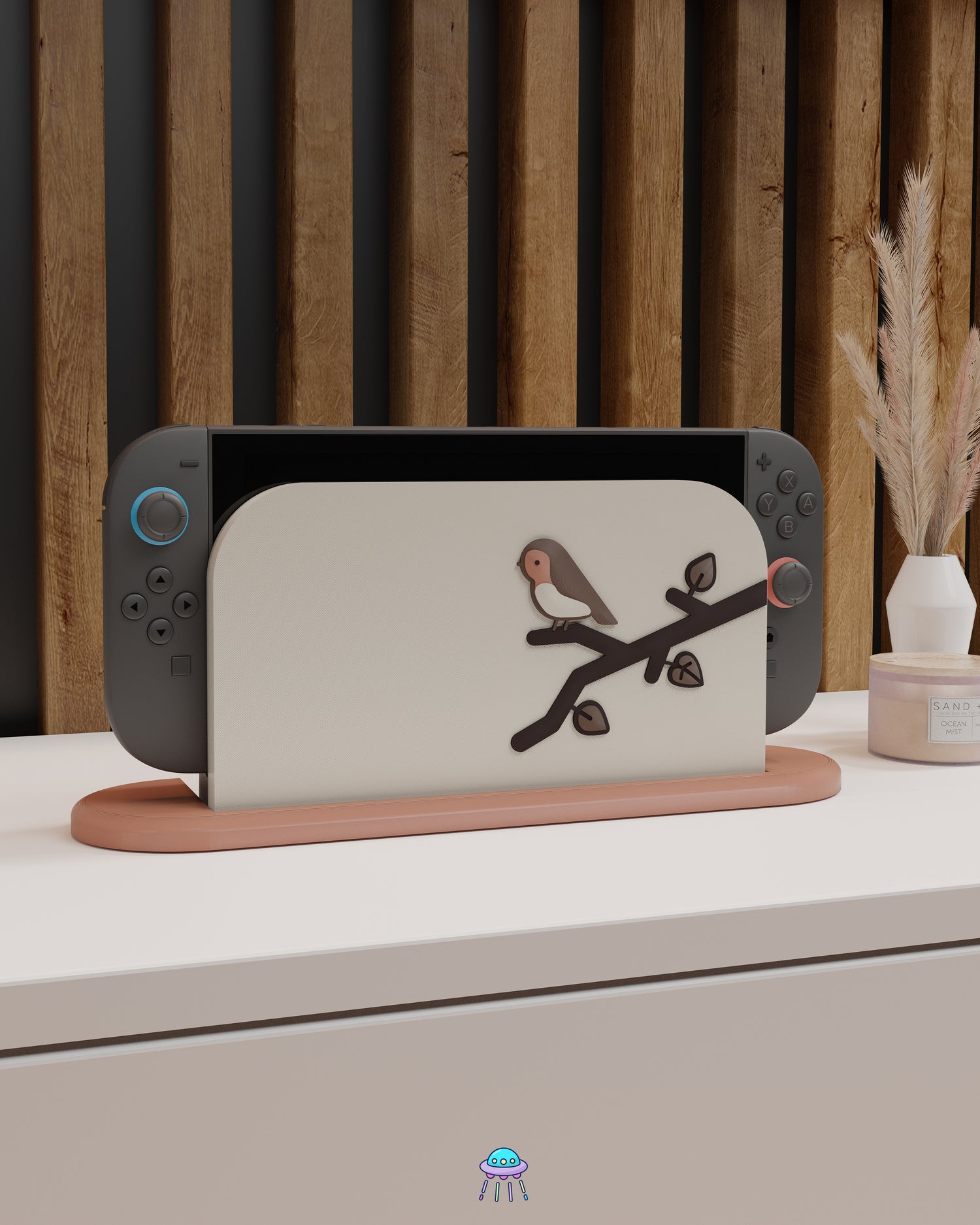 Robin Dock Cover for Nintendo Switch 2 – Original Faceplate Design