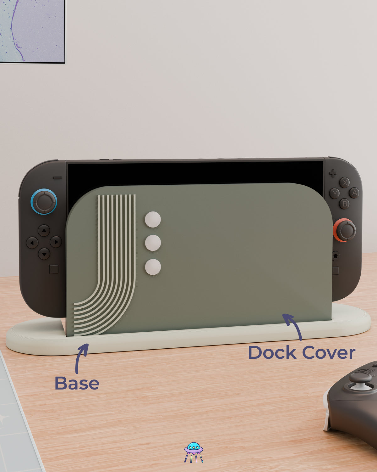 Neo Circuit Dock Cover for Nintendo Switch 2 – Original Faceplate Design