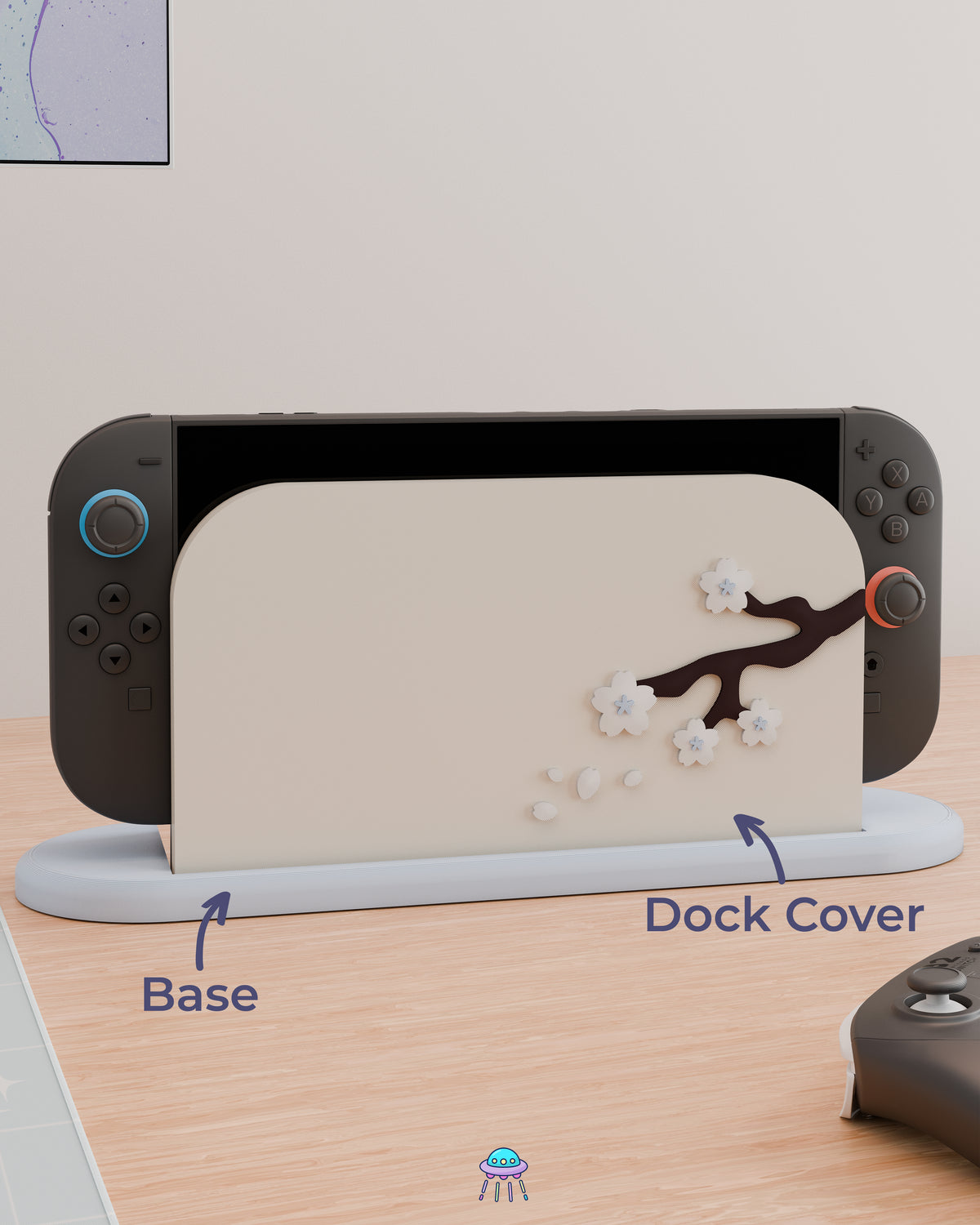 Sakura Ice Cover for Nintendo Switch 2 – Original Faceplate Design