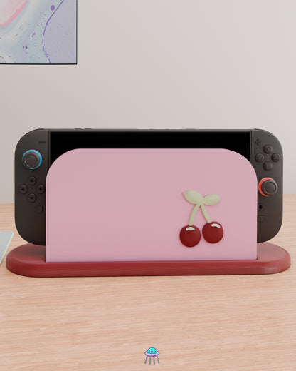 Cherry Dock Cover for Nintendo Switch 2 – Original Faceplate Design
