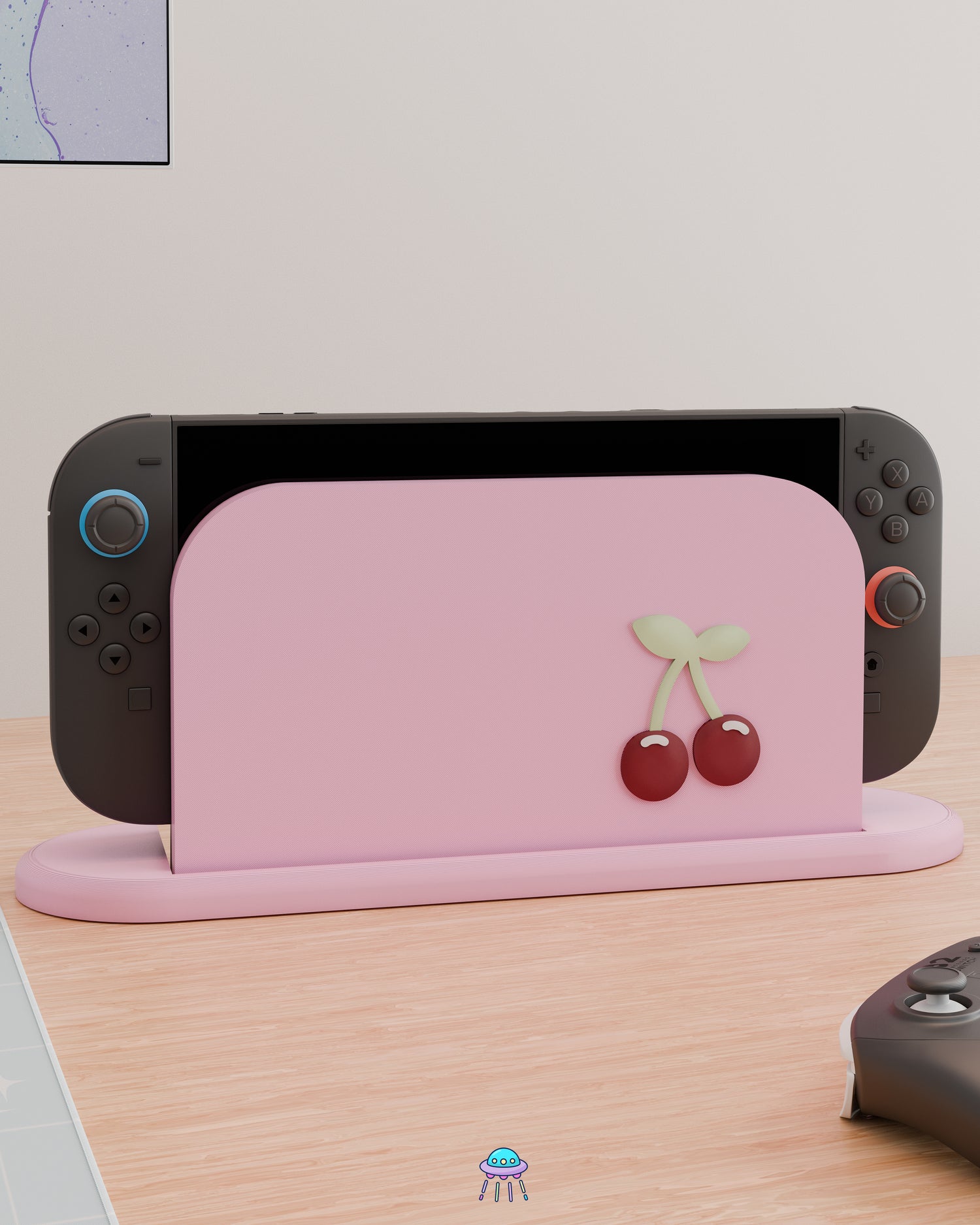 Cherry Dock Cover for Nintendo Switch 2 – Original Faceplate Design