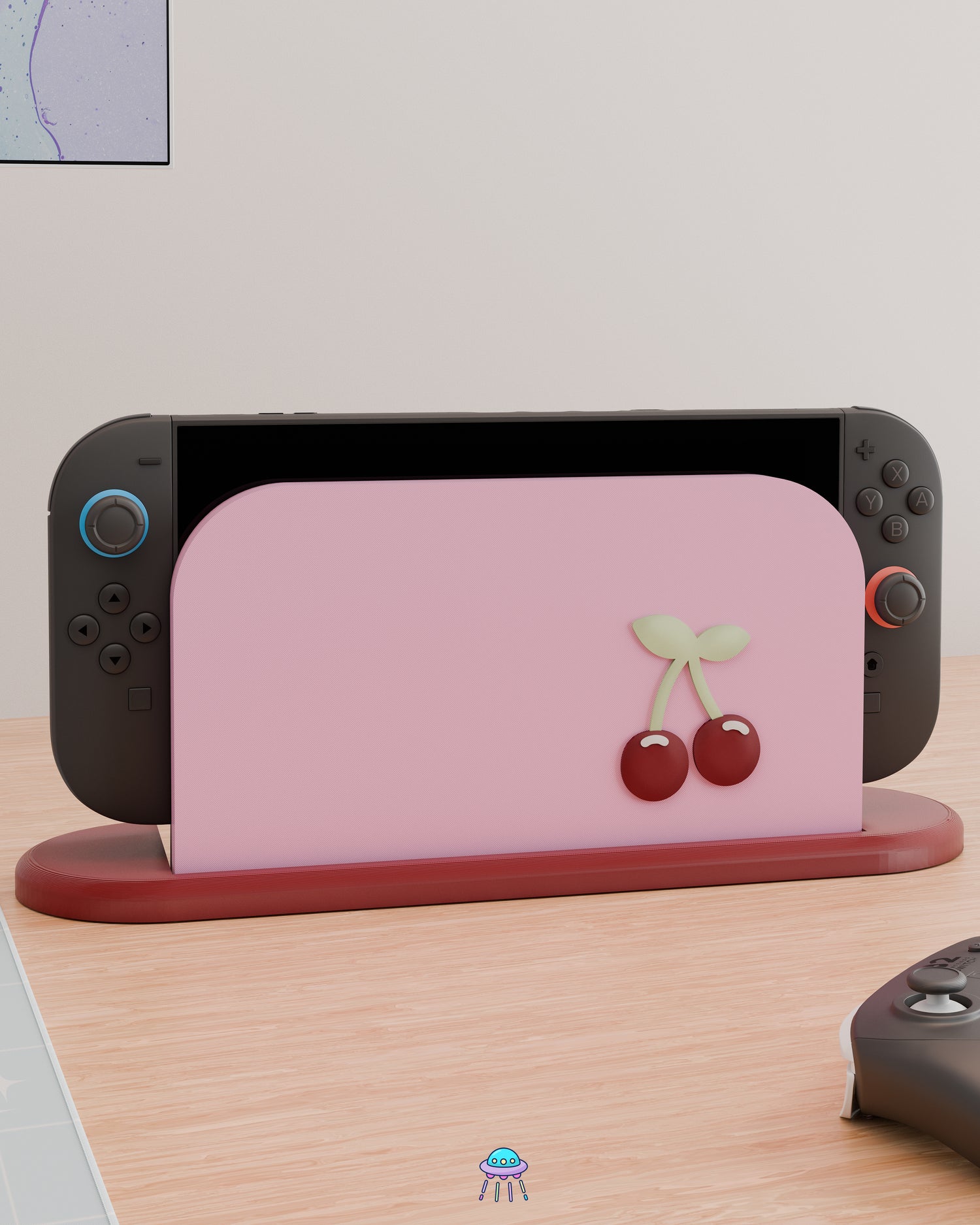 Cherry Dock Cover for Nintendo Switch 2 – Original Faceplate Design