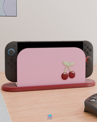 Cherry Dock Cover for Nintendo Switch 2 – Original Faceplate Design