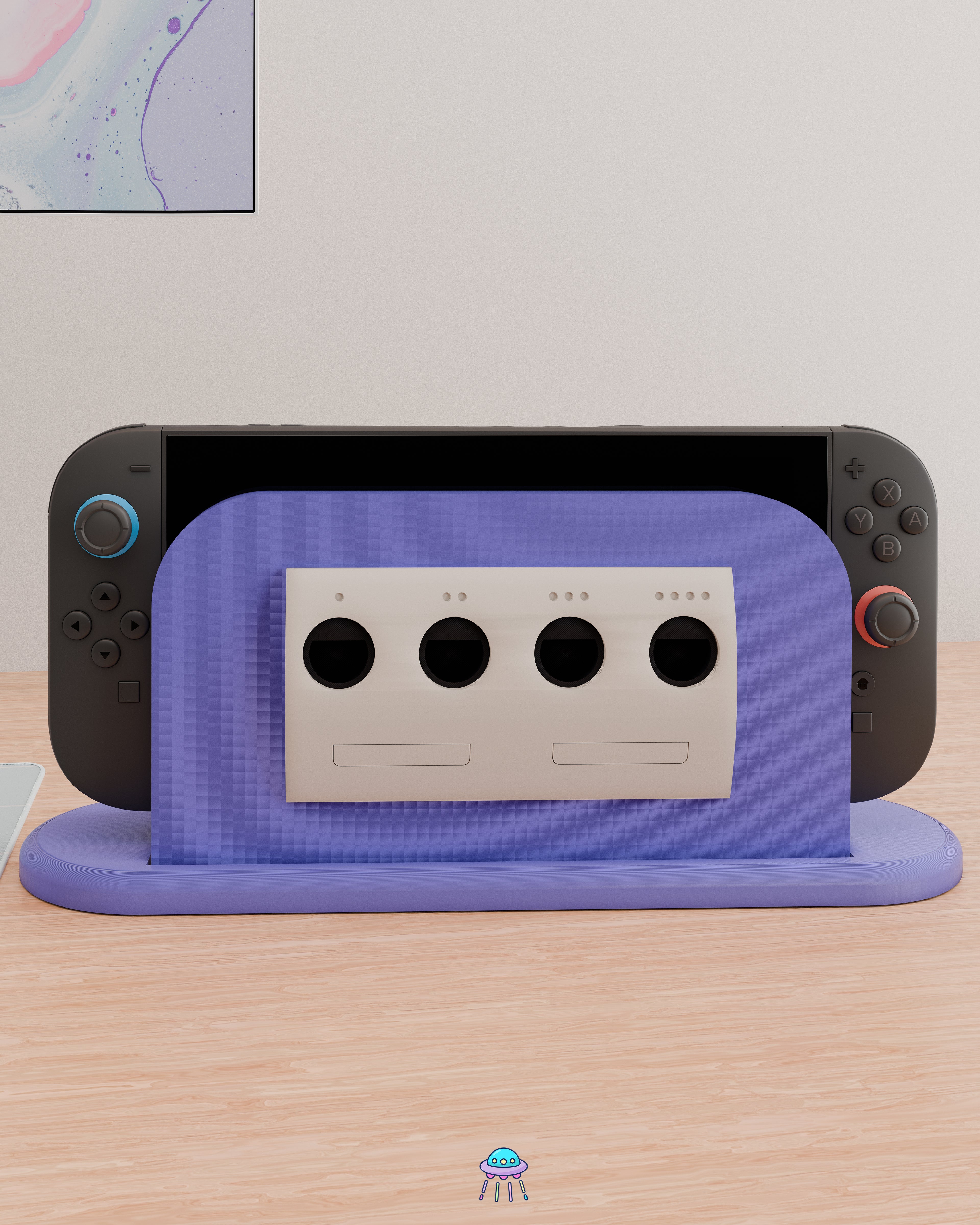 Cubey Dock Cover for Nintendo Switch 2 – Original Faceplate Design