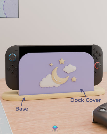 Dreamy Dock Cover for Nintendo Switch 2 – Original Faceplate Design