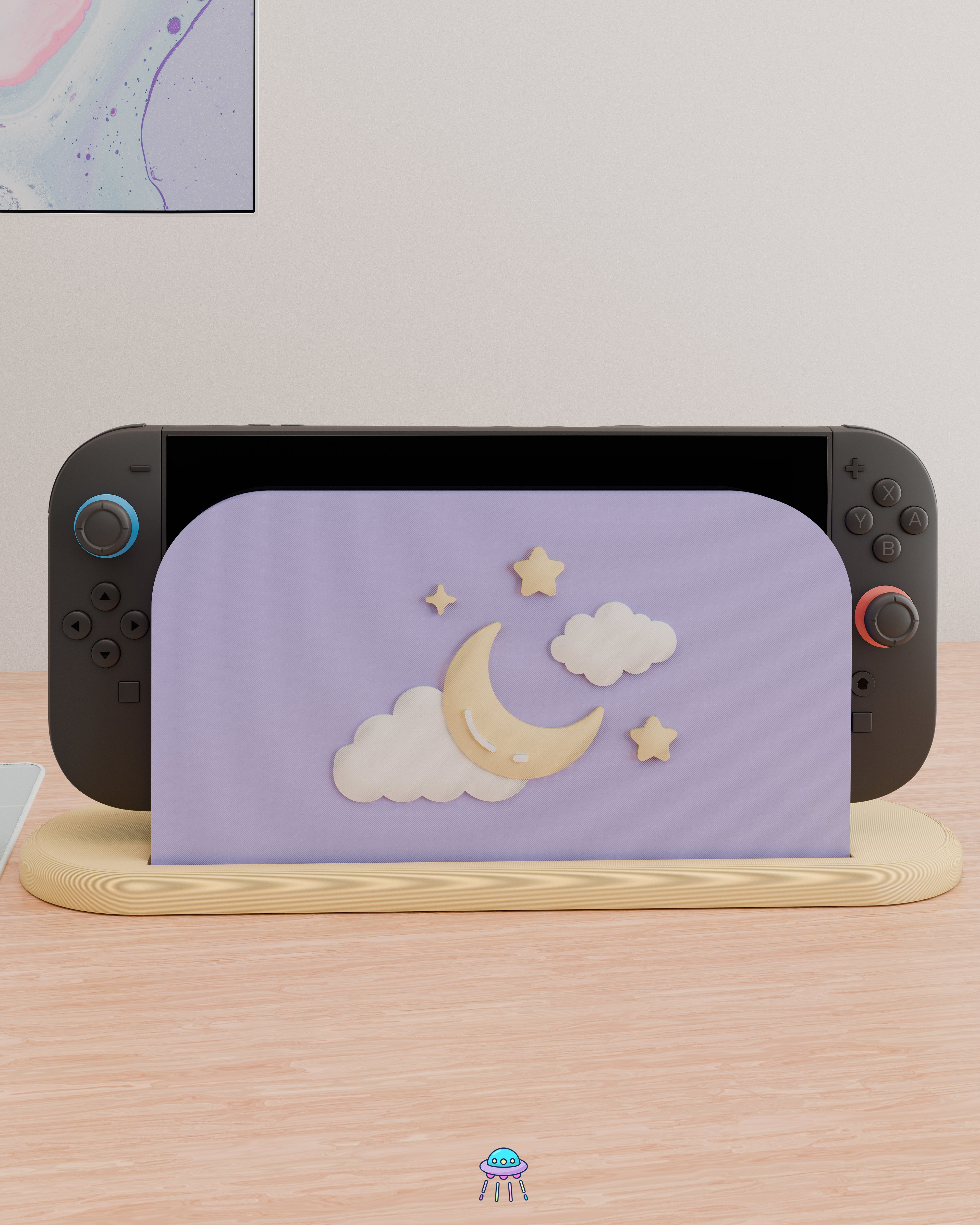 Dreamy Dock Cover for Nintendo Switch 2 – Original Faceplate Design