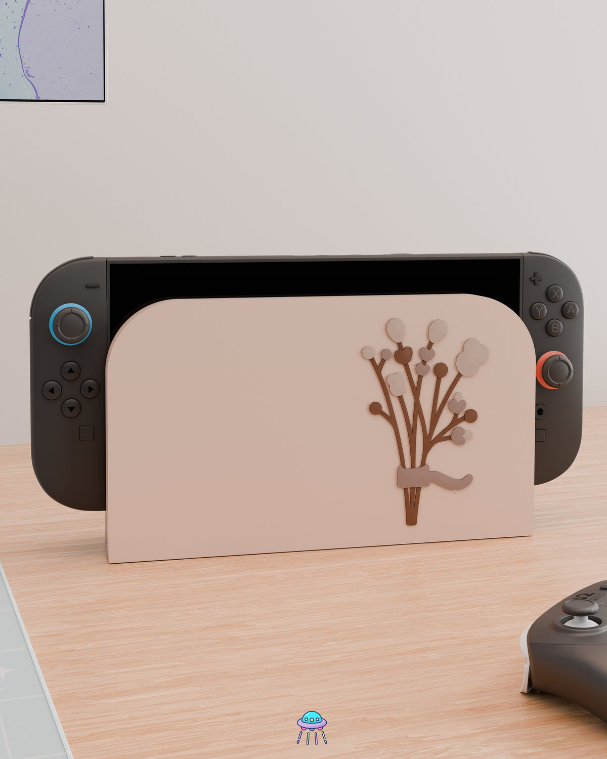 Fall Bouquet Dock Cover for Nintendo Switch 2 – Original Faceplate Design