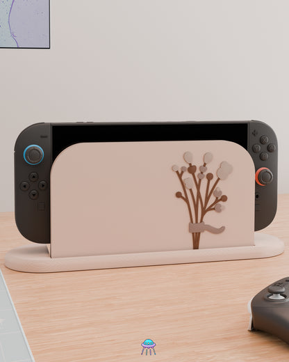 Fall Bouquet Dock Cover for Nintendo Switch 2 – Original Faceplate Design