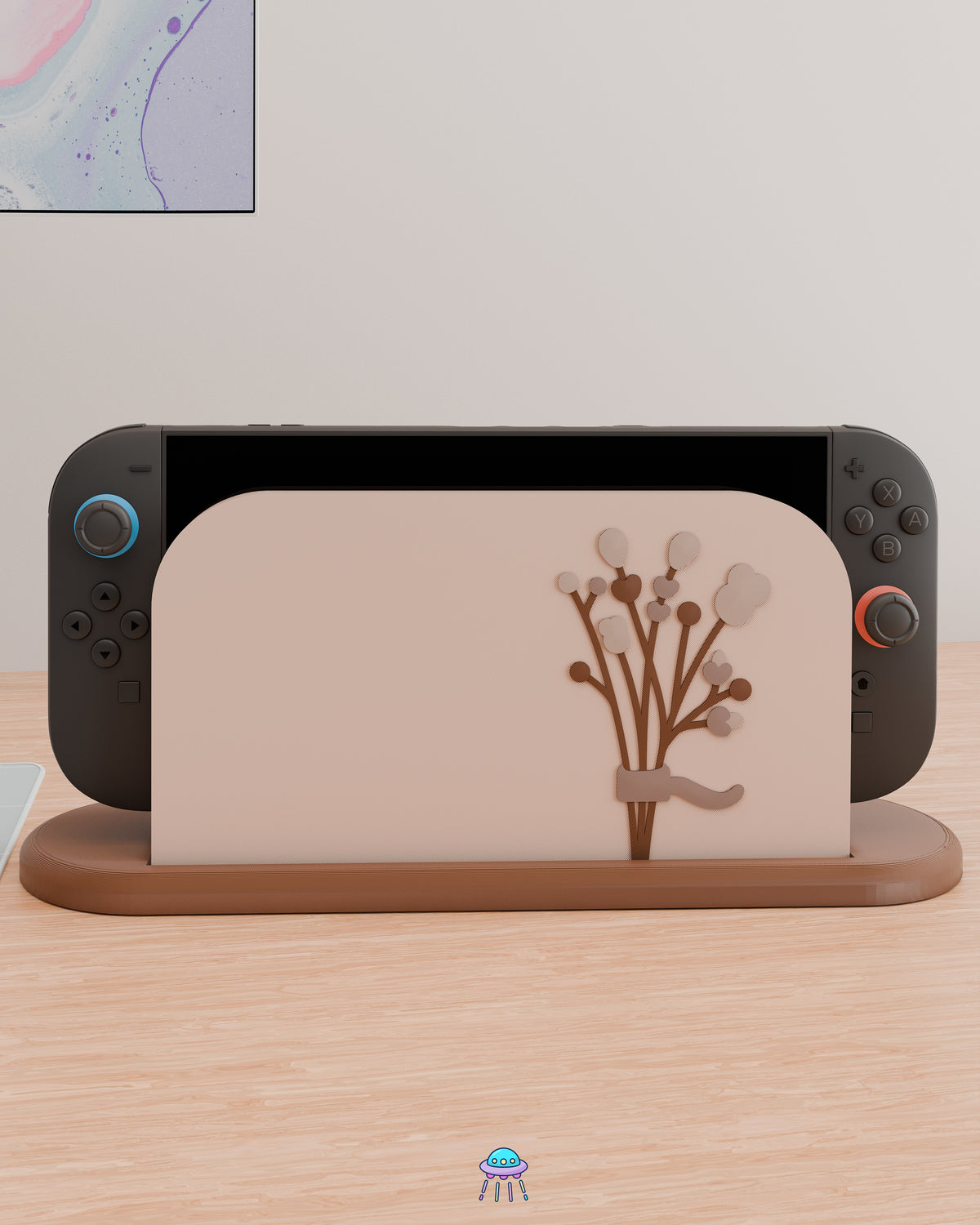 Fall Bouquet Dock Cover for Nintendo Switch 2 – Original Faceplate Design