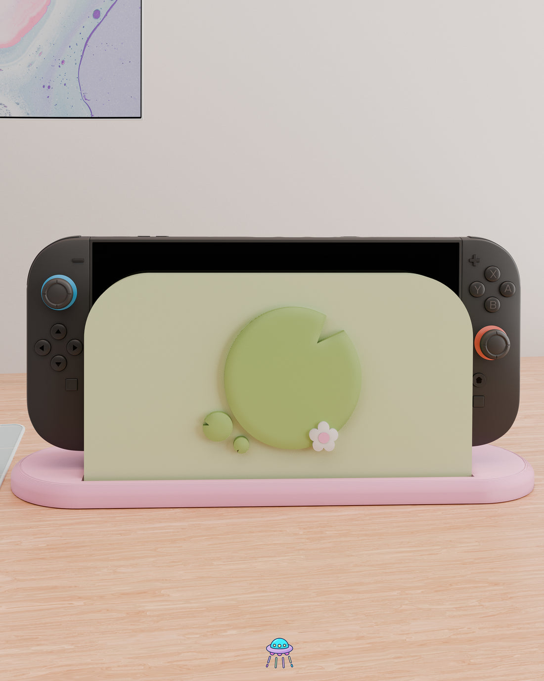 Lily Pad Dock Cover for Nintendo Switch 2 – Original Faceplate Design