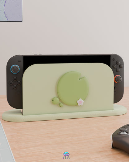 Lily Pad Dock Cover for Nintendo Switch 2 – Original Faceplate Design