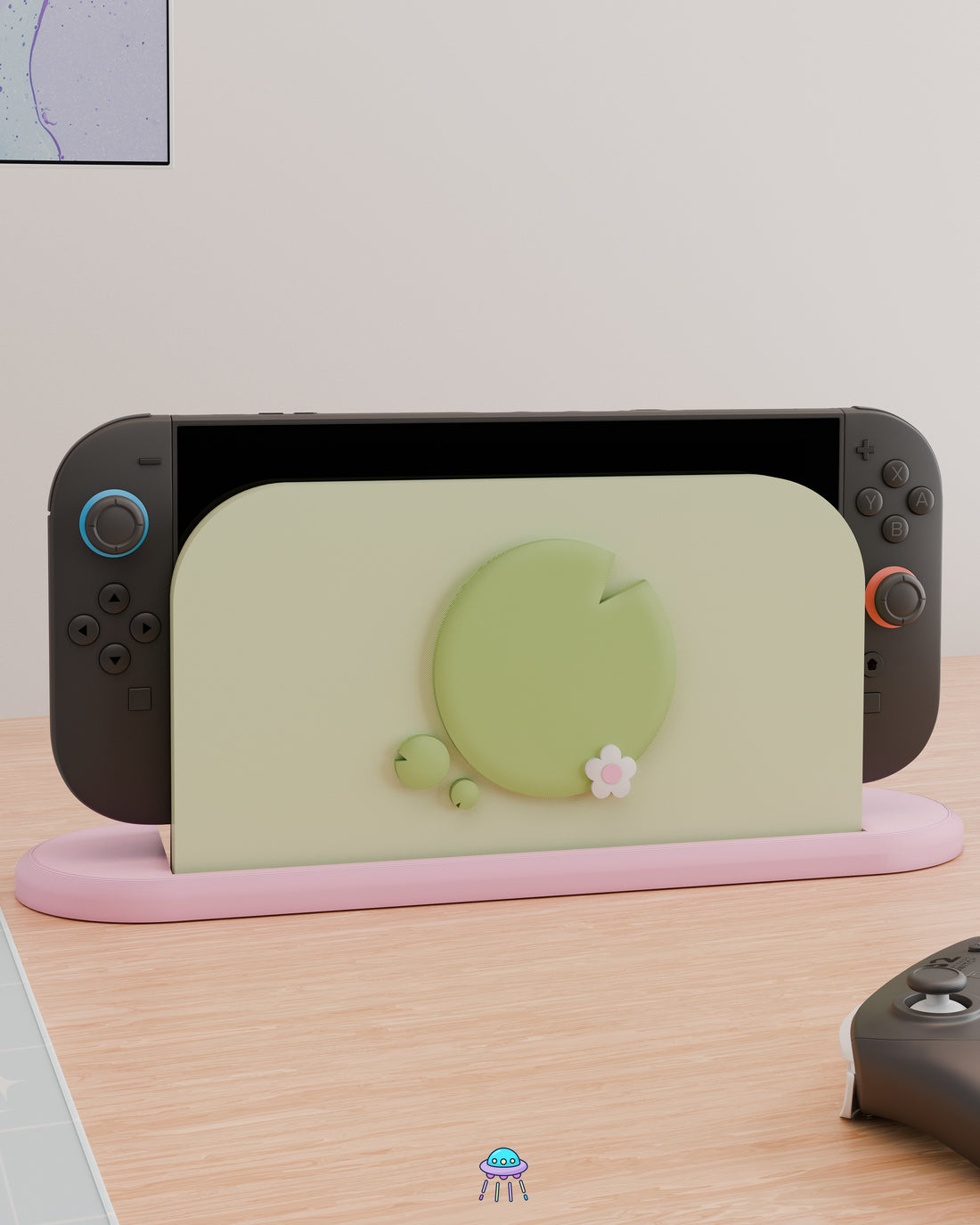 Lily Pad Dock Cover for Nintendo Switch 2 – Original Faceplate Design