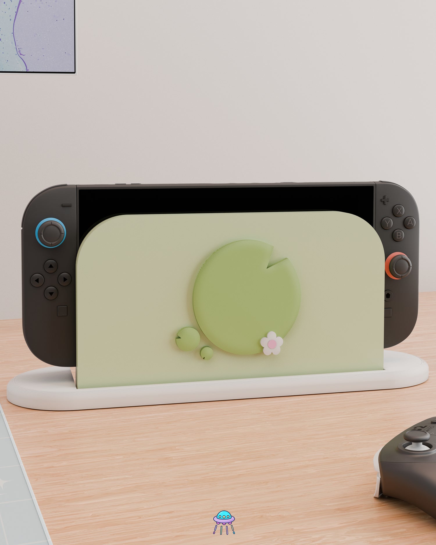 Lily Pad Dock Cover for Nintendo Switch 2 – Original Faceplate Design