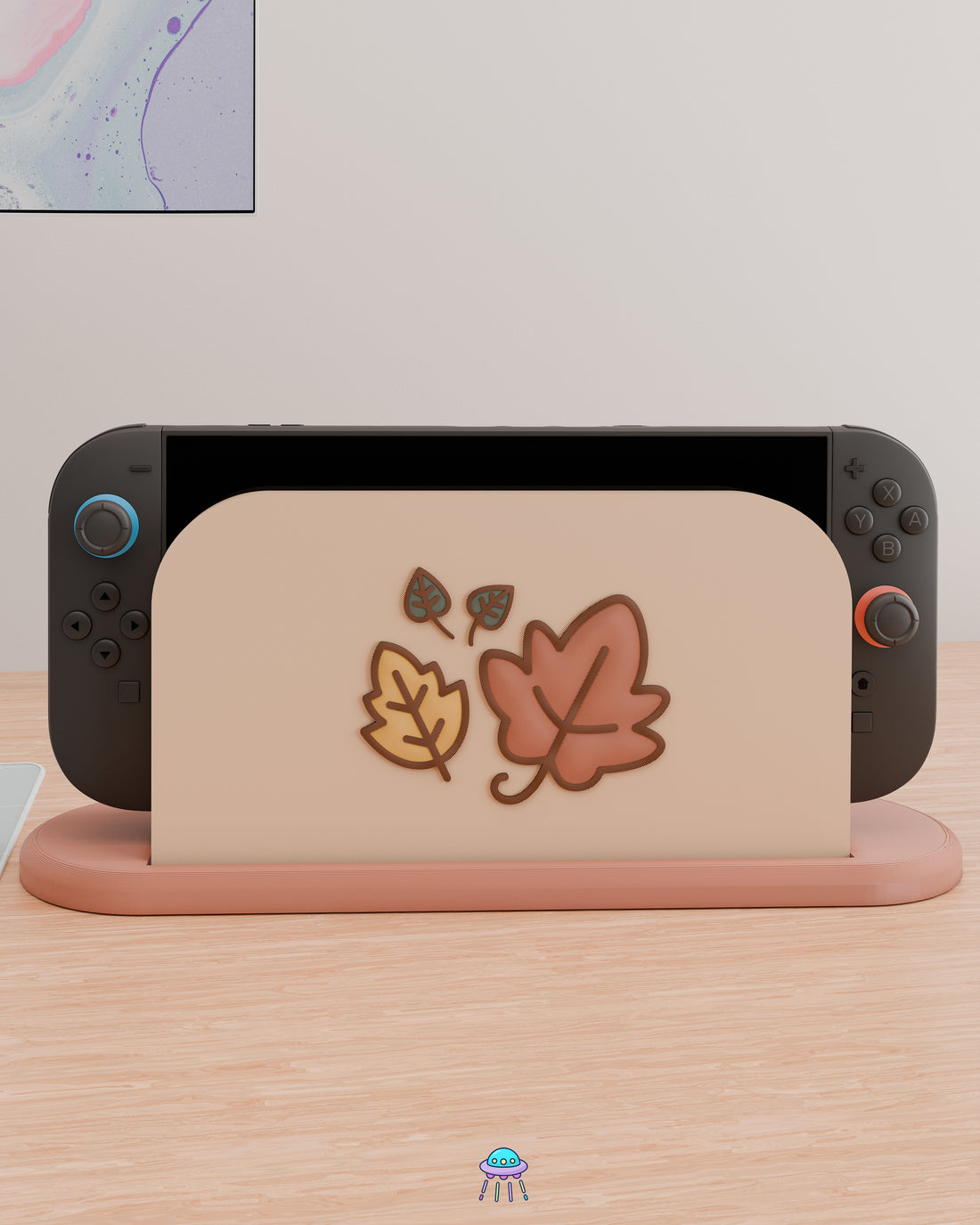 Little Leaves Dock Cover for Nintendo Switch 2 – Original Faceplate Design