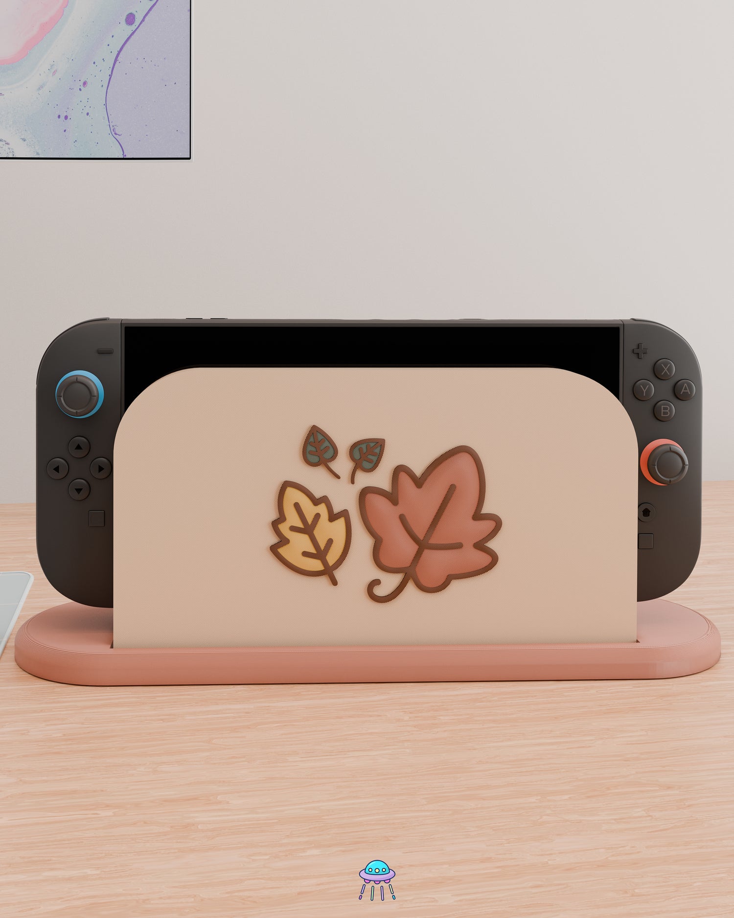Little Leaves Dock Cover for Nintendo Switch 2 – Original Faceplate Design