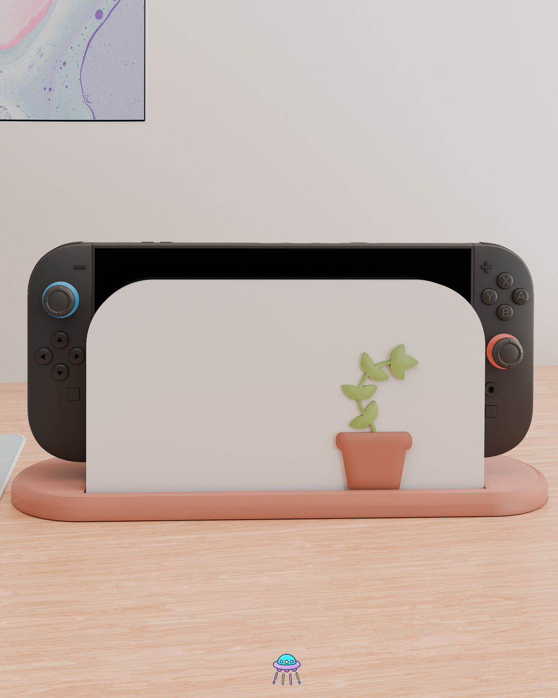 Plant Dock Cover for Nintendo Switch 2 – Original Faceplate Design