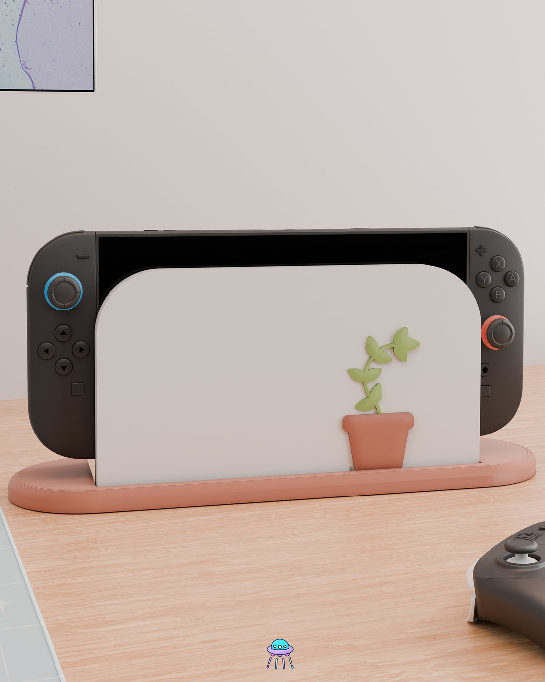 Plant Dock Cover for Nintendo Switch 2 – Original Faceplate Design