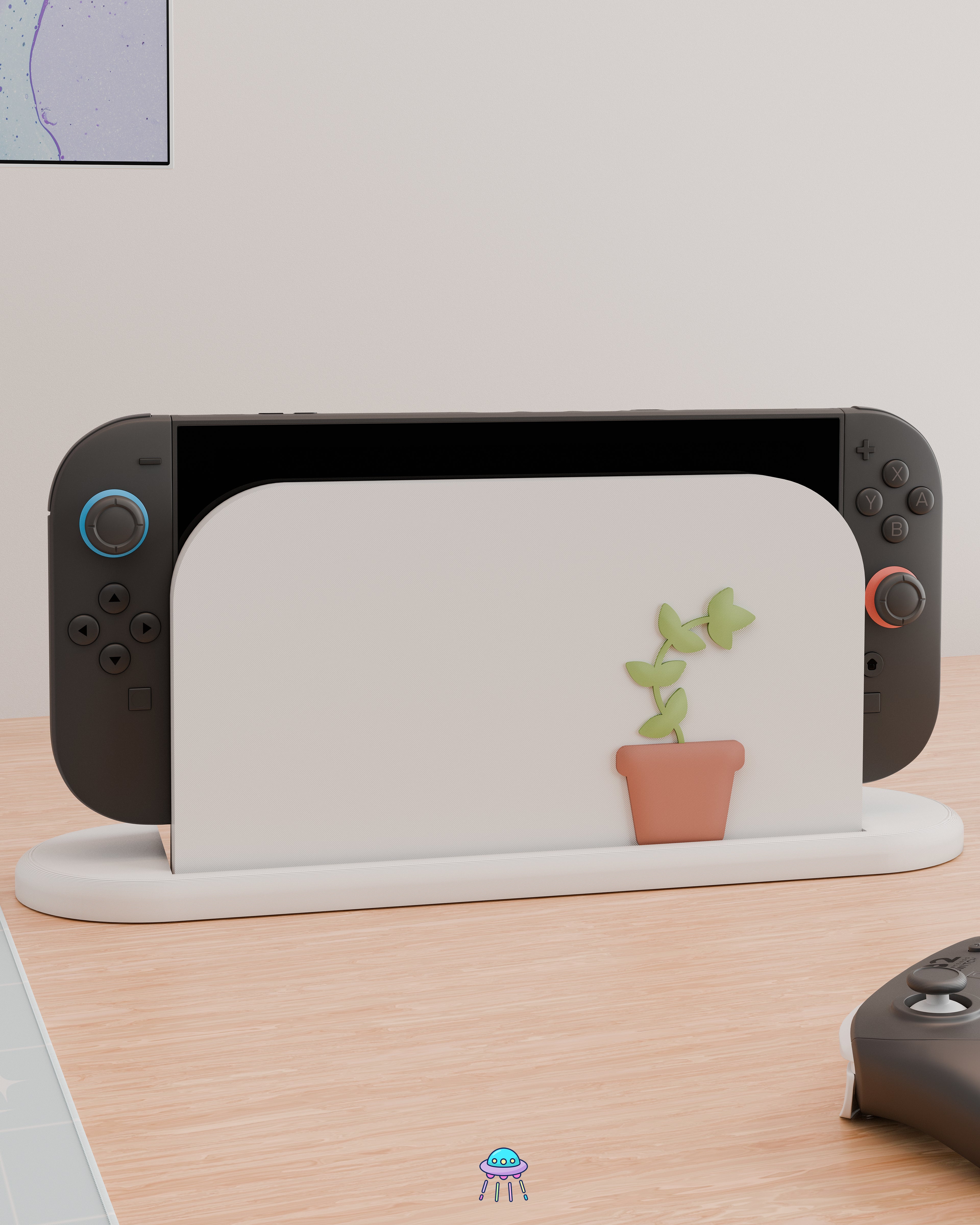 Plant Dock Cover for Nintendo Switch 2 – Original Faceplate Design