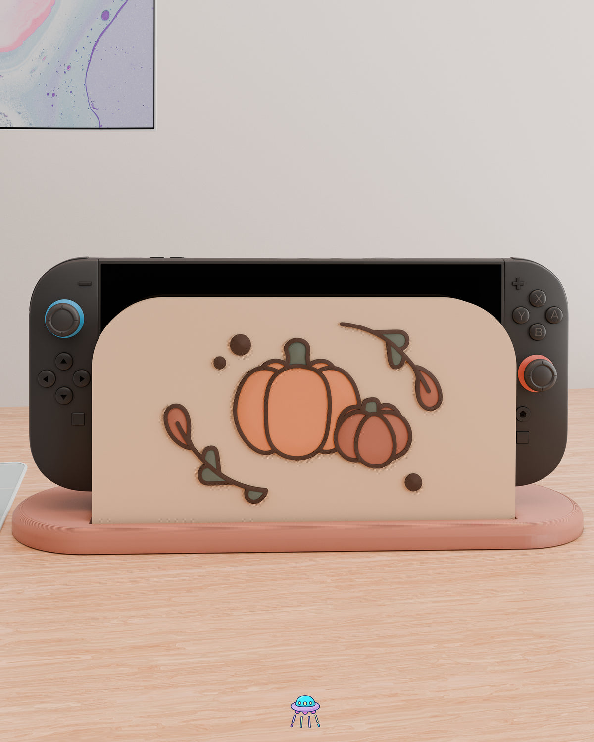 Pumpkin Patch Dock Cover for Nintendo Switch 2 – Original Faceplate Design