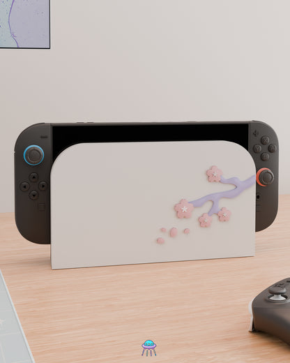 Sakura Dreams Dock Cover for Nintendo Switch 2 – Original Faceplate Design