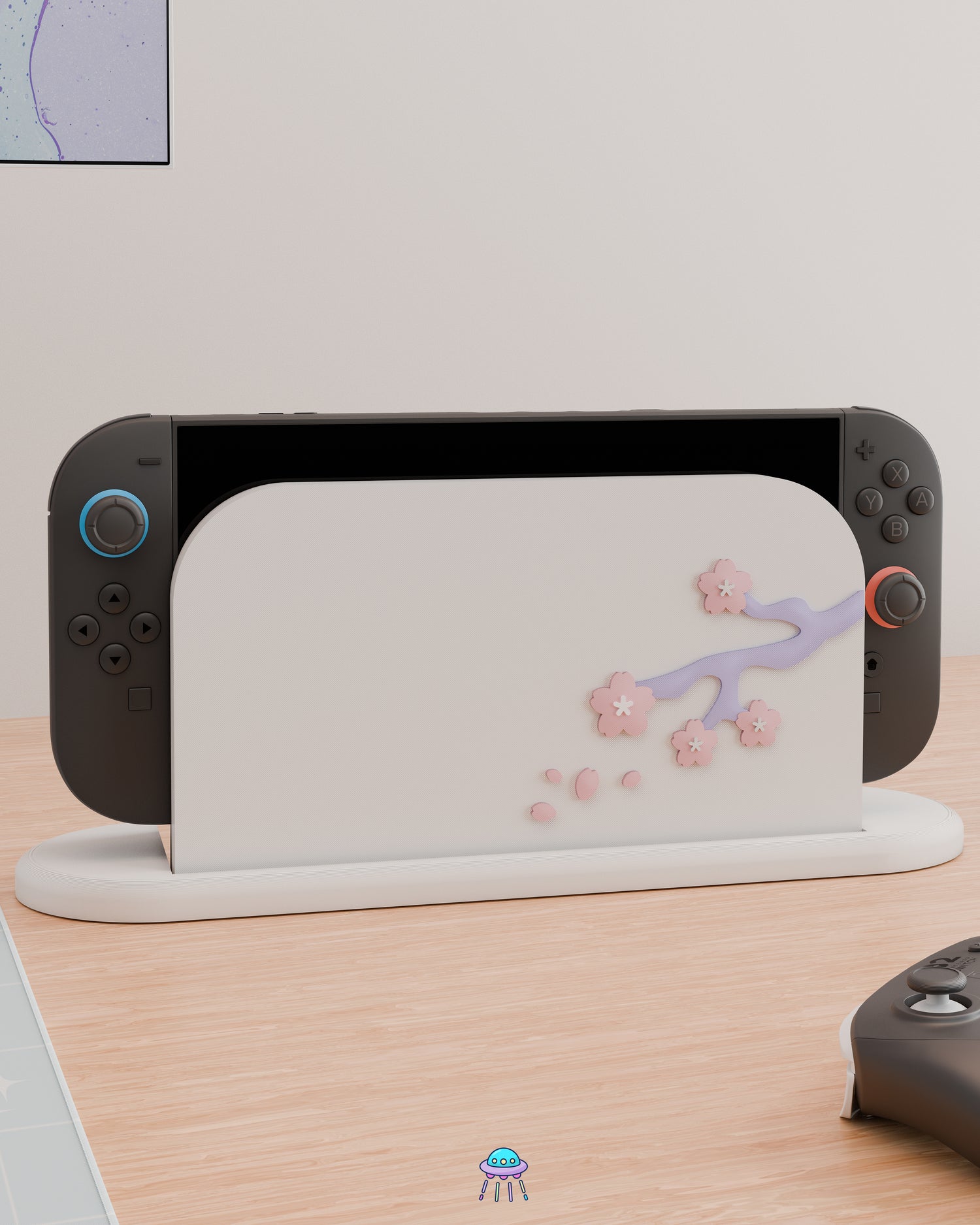 Sakura Dreams Dock Cover for Nintendo Switch 2 – Original Faceplate Design