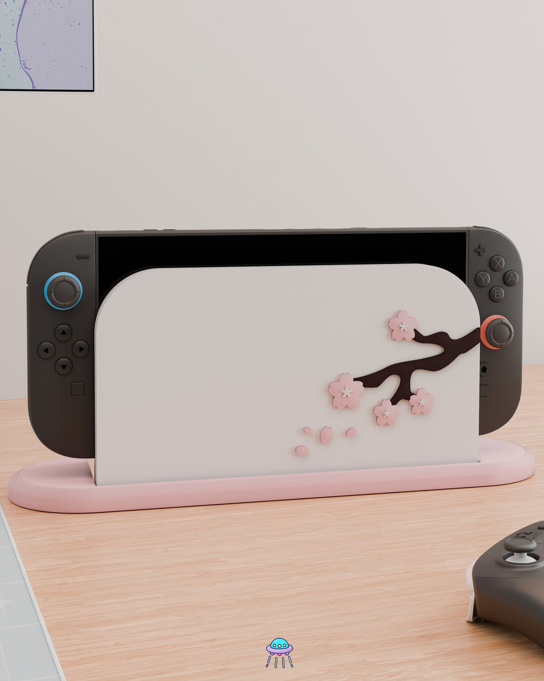 Sakura Tree Dock Cover for Nintendo Switch 2 – Original Faceplate Design