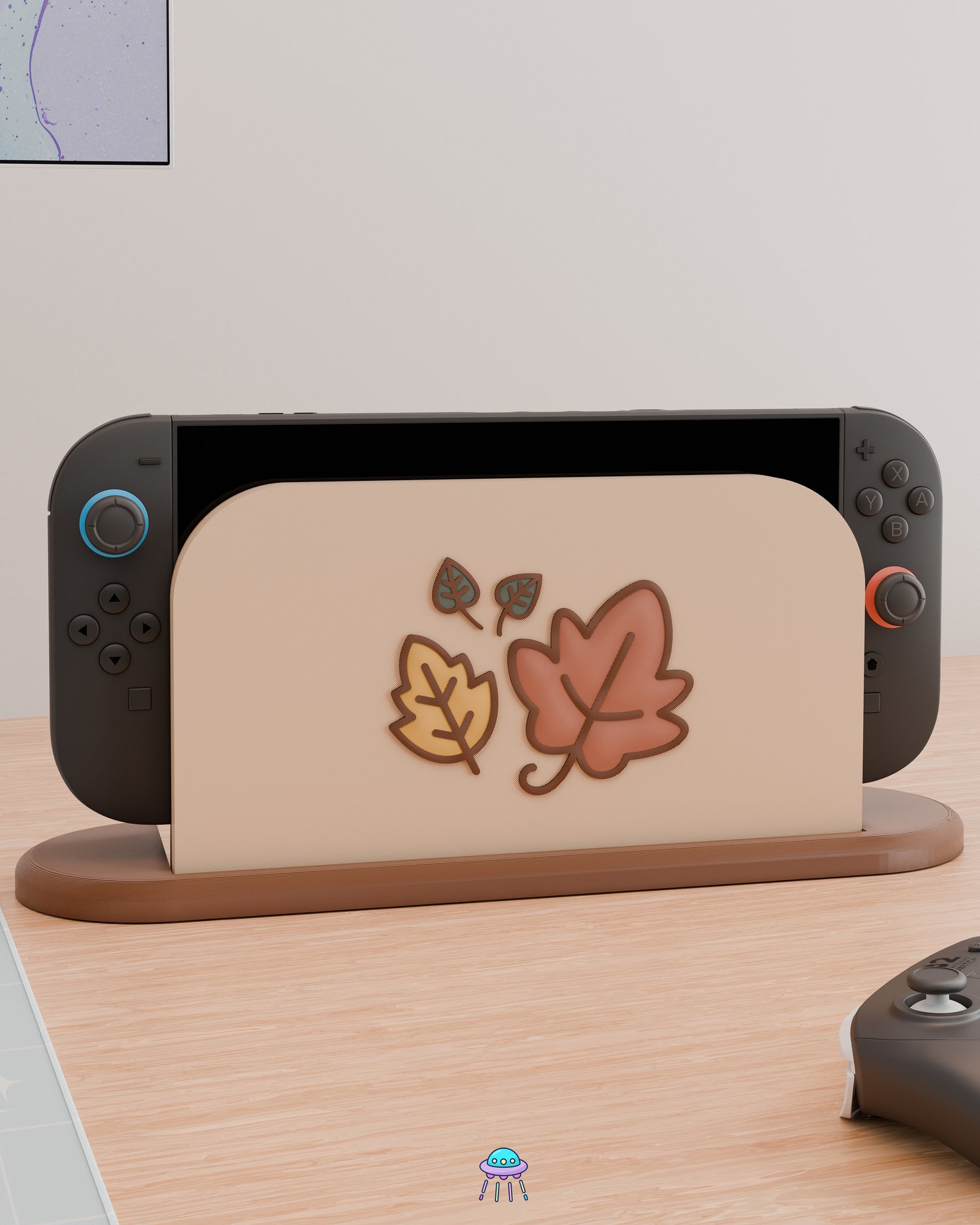 Little Leaves Dock Cover for Nintendo Switch 2 – Original Faceplate Design