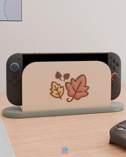 Little Leaves Dock Cover for Nintendo Switch 2 – Original Faceplate Design