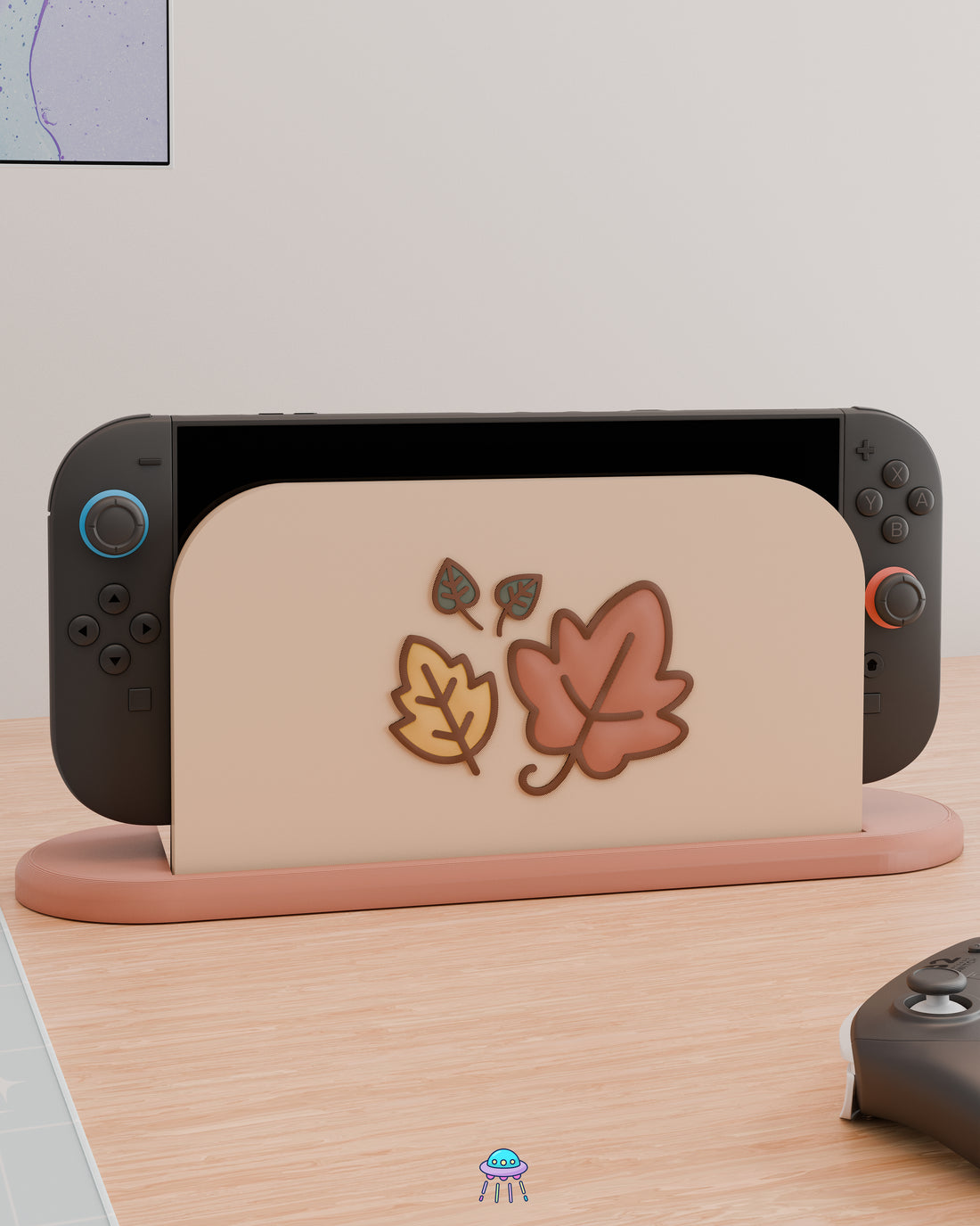 Little Leaves Dock Cover for Nintendo Switch 2 – Original Faceplate Design