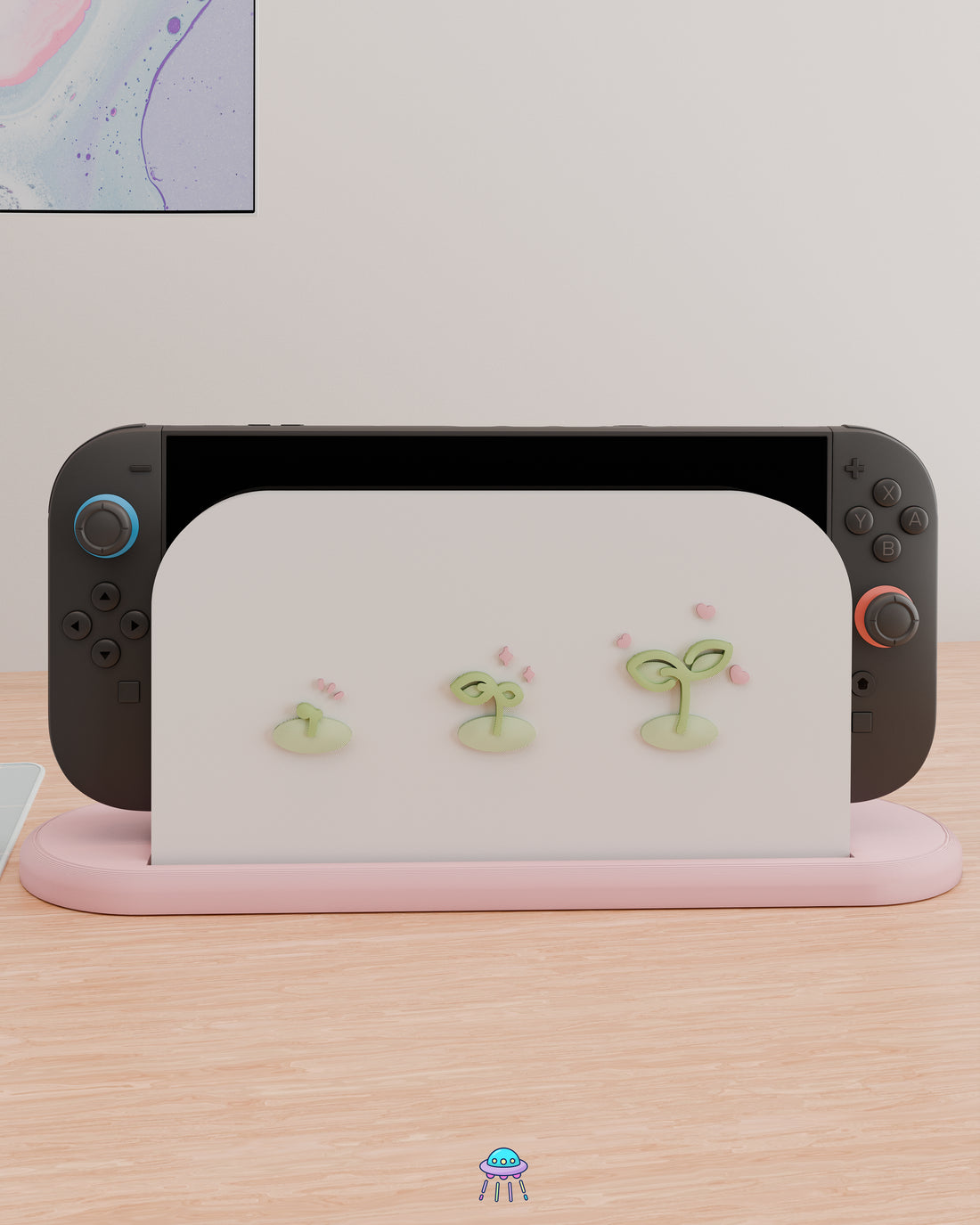 Sprouts Dock Cover for Nintendo Switch 2 – Original Faceplate Design