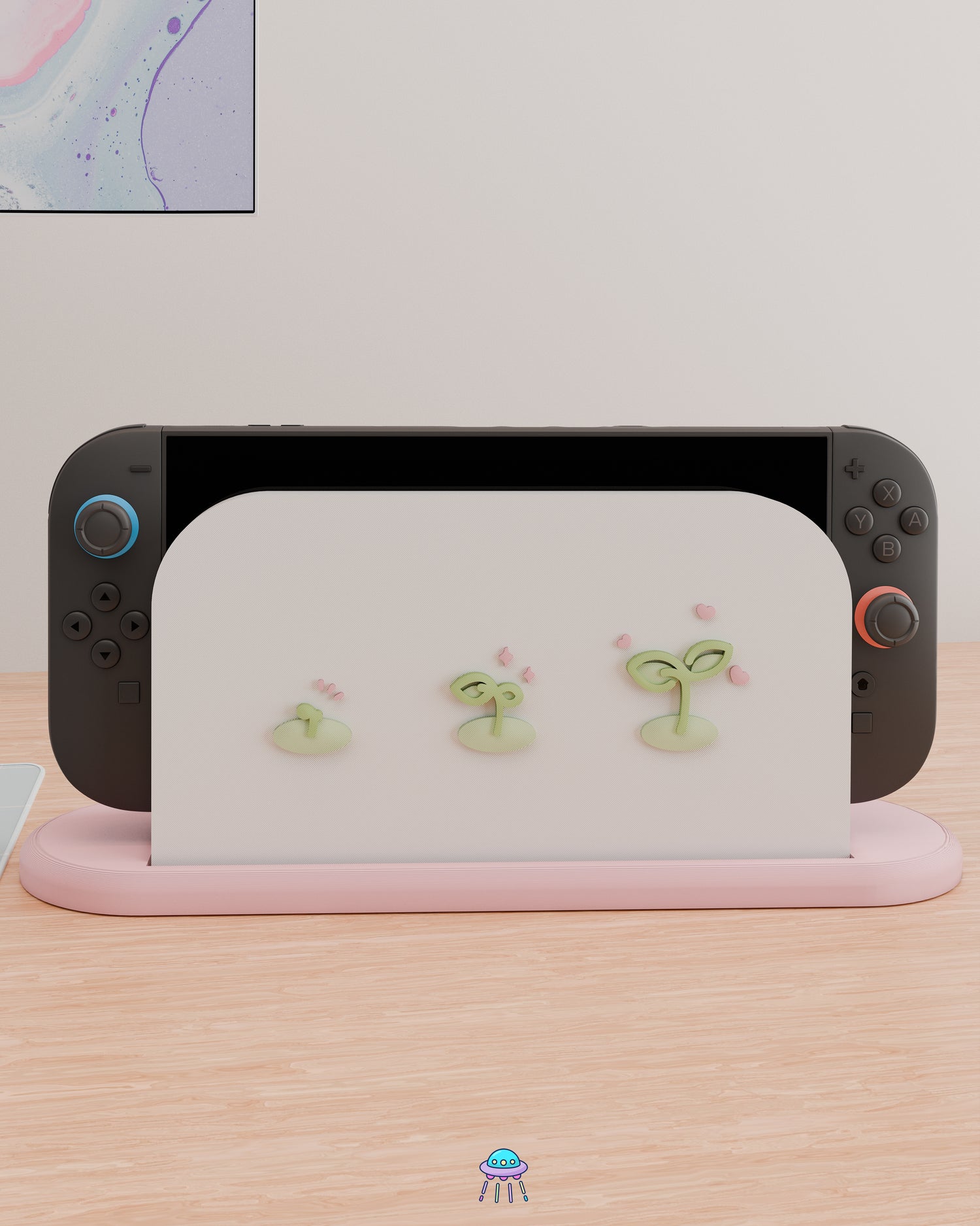 Sprouts Dock Cover for Nintendo Switch 2 – Original Faceplate Design