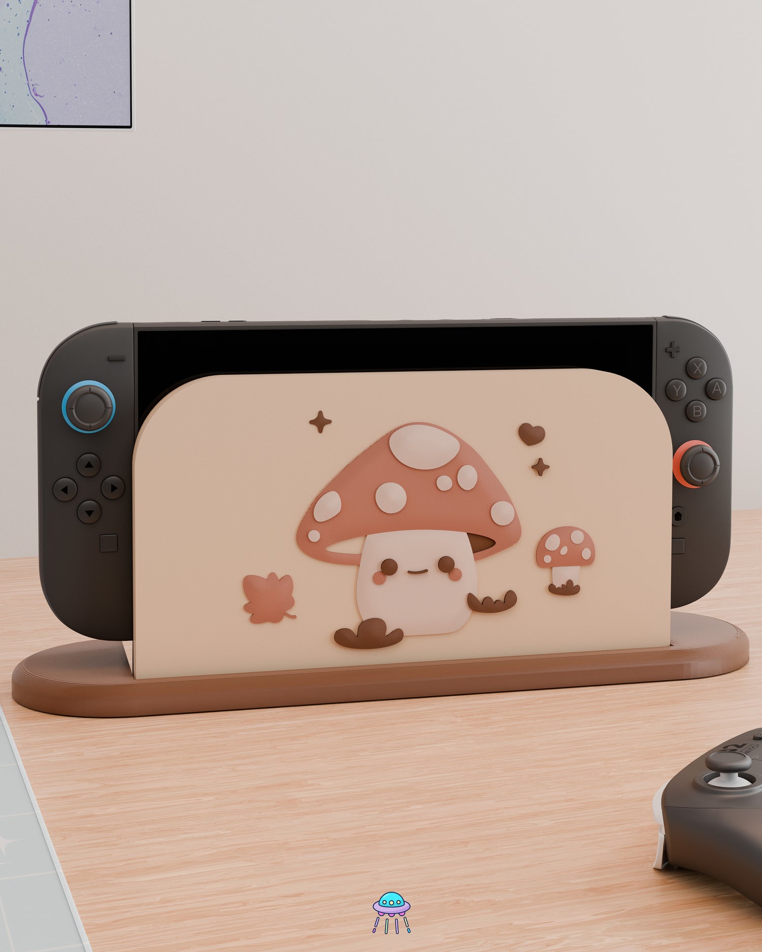 Little Toadstool Dock Cover for Nintendo Switch 2 – Original Faceplate Design