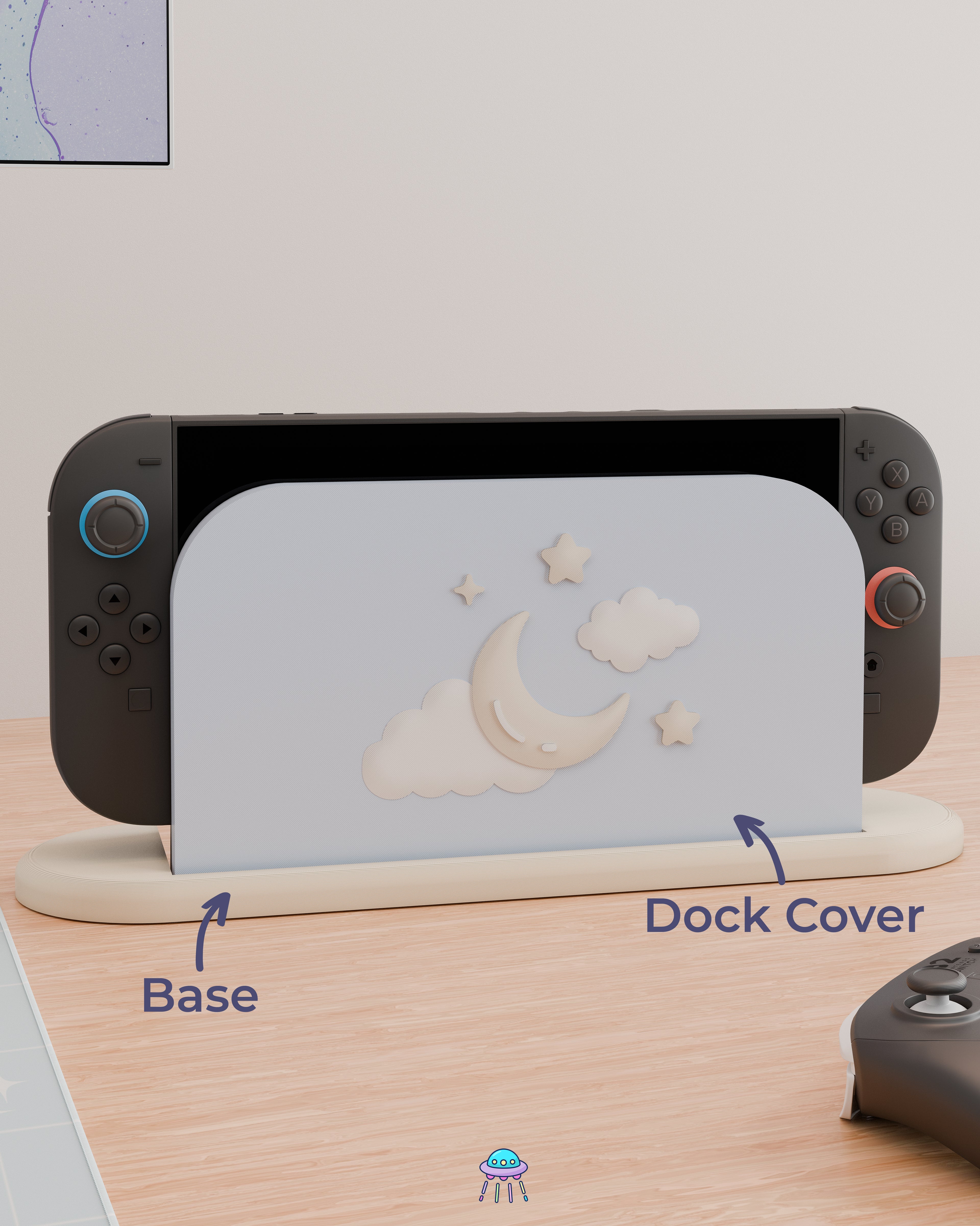 Winter Dreams Cover for Nintendo Switch 2 – Original Faceplate Design