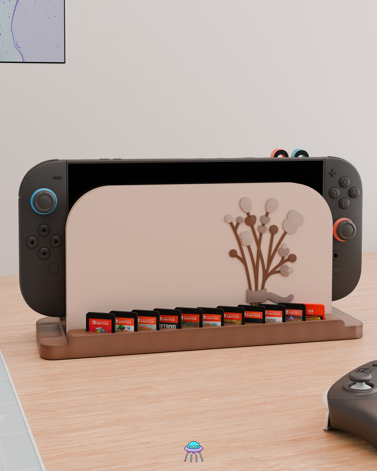 Fall Bouquet Dock Cover for Nintendo Switch 2 – Original Faceplate Design