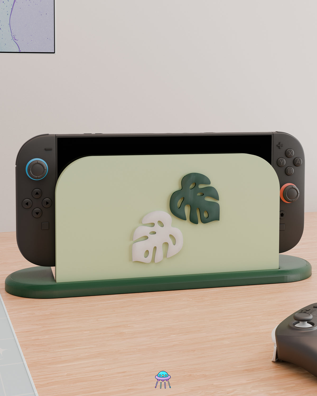 Leafy Dock Cover for Nintendo Switch 2 – Original Faceplate Design