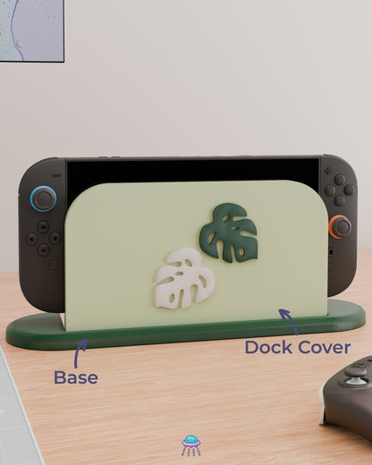 Leafy Dock Cover for Nintendo Switch 2 – Original Faceplate Design