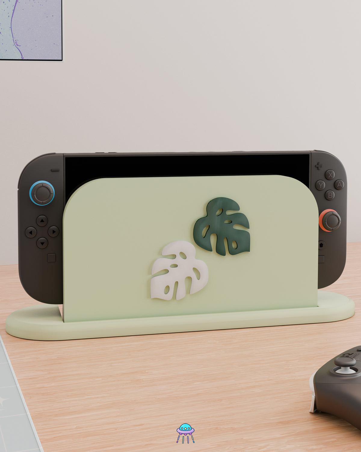 Leafy Dock Cover for Nintendo Switch 2 – Original Faceplate Design