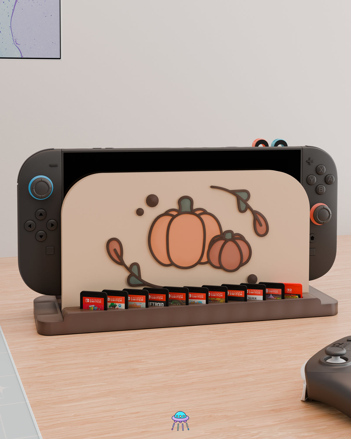 Pumpkin Patch Dock Cover for Nintendo Switch 2 – Original Faceplate Design