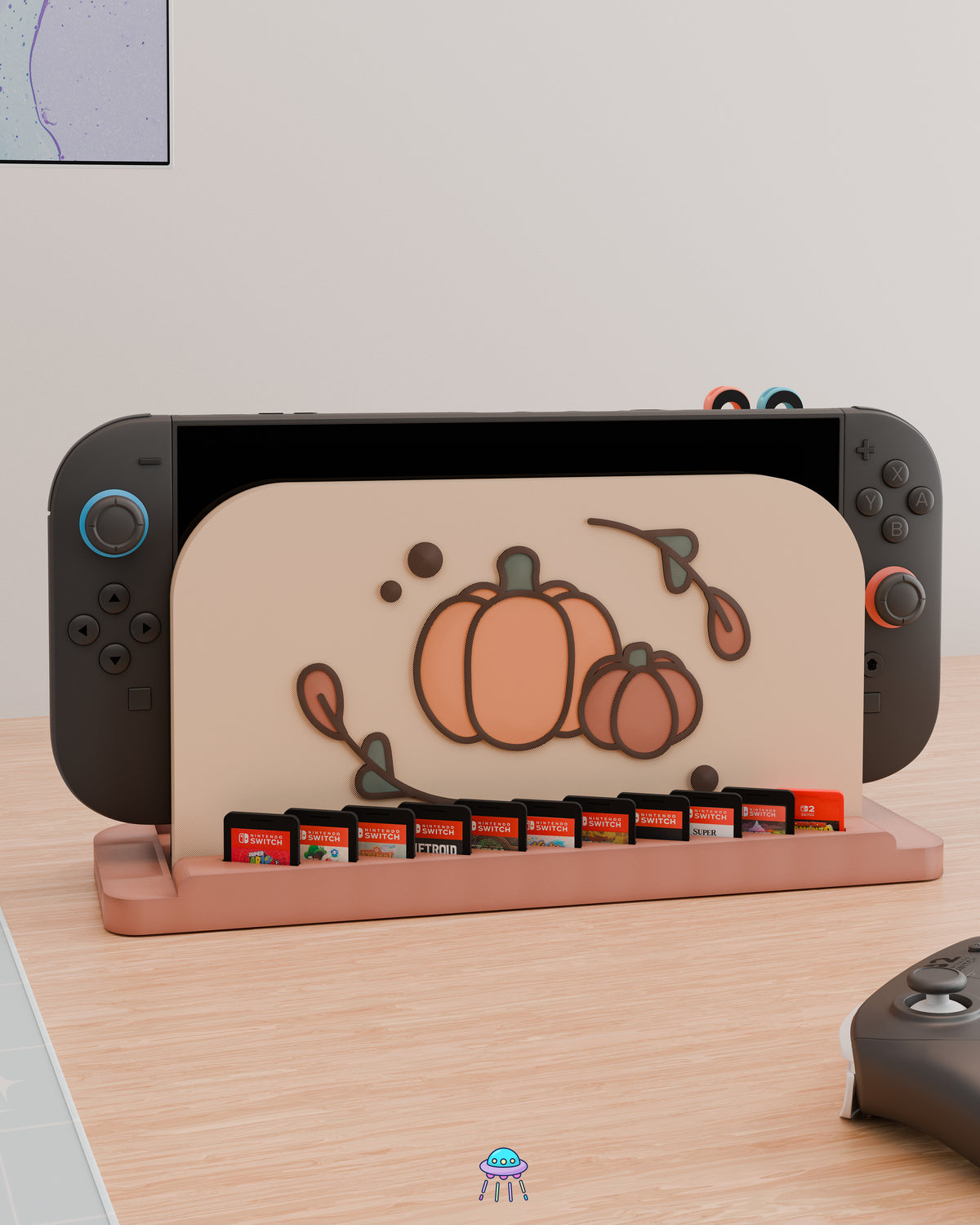 Pumpkin Patch Dock Cover for Nintendo Switch 2 – Original Faceplate Design