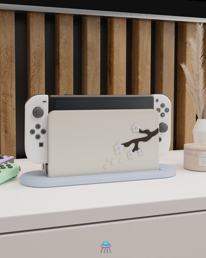 Sakura Ice Dock Cover for Nintendo Switch – Original Faceplate Design