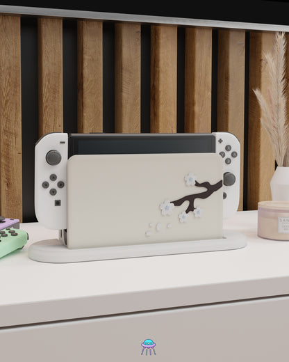 Sakura Ice Dock Cover for Nintendo Switch – Original Faceplate Design