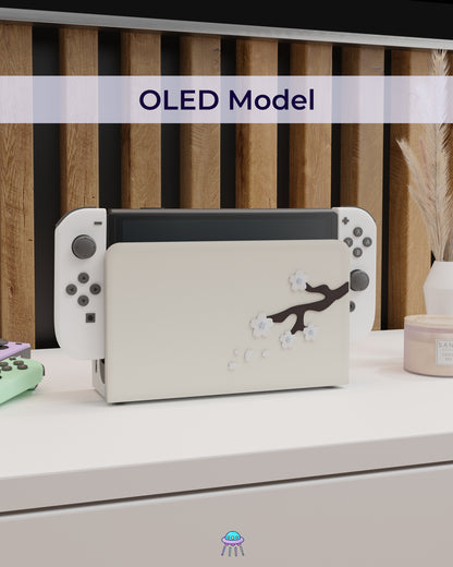 Sakura Ice Dock Cover for Nintendo Switch – Original Faceplate Design