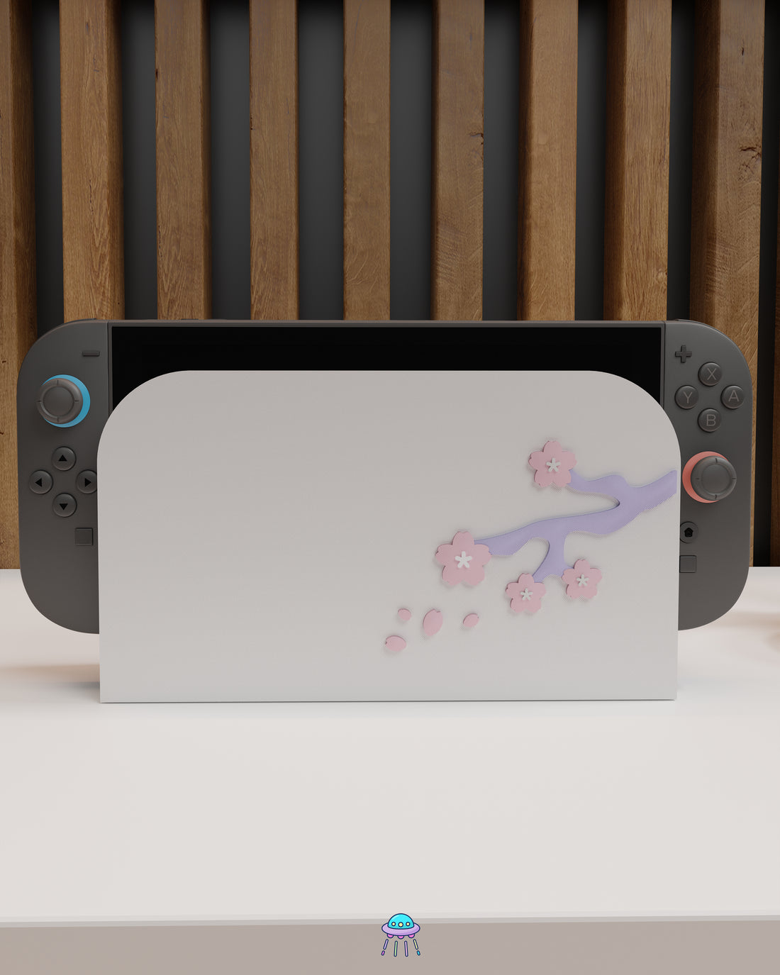 Sakura Dreams Dock Cover for Nintendo Switch 2 – Original Faceplate Design