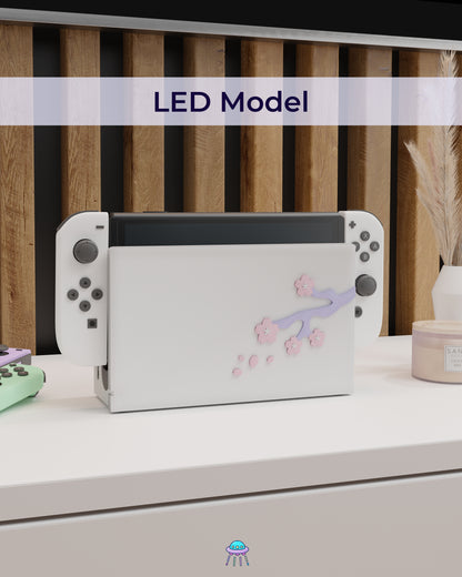 Sakura Dreams Cover for Nintendo Switch – Original Faceplate Design