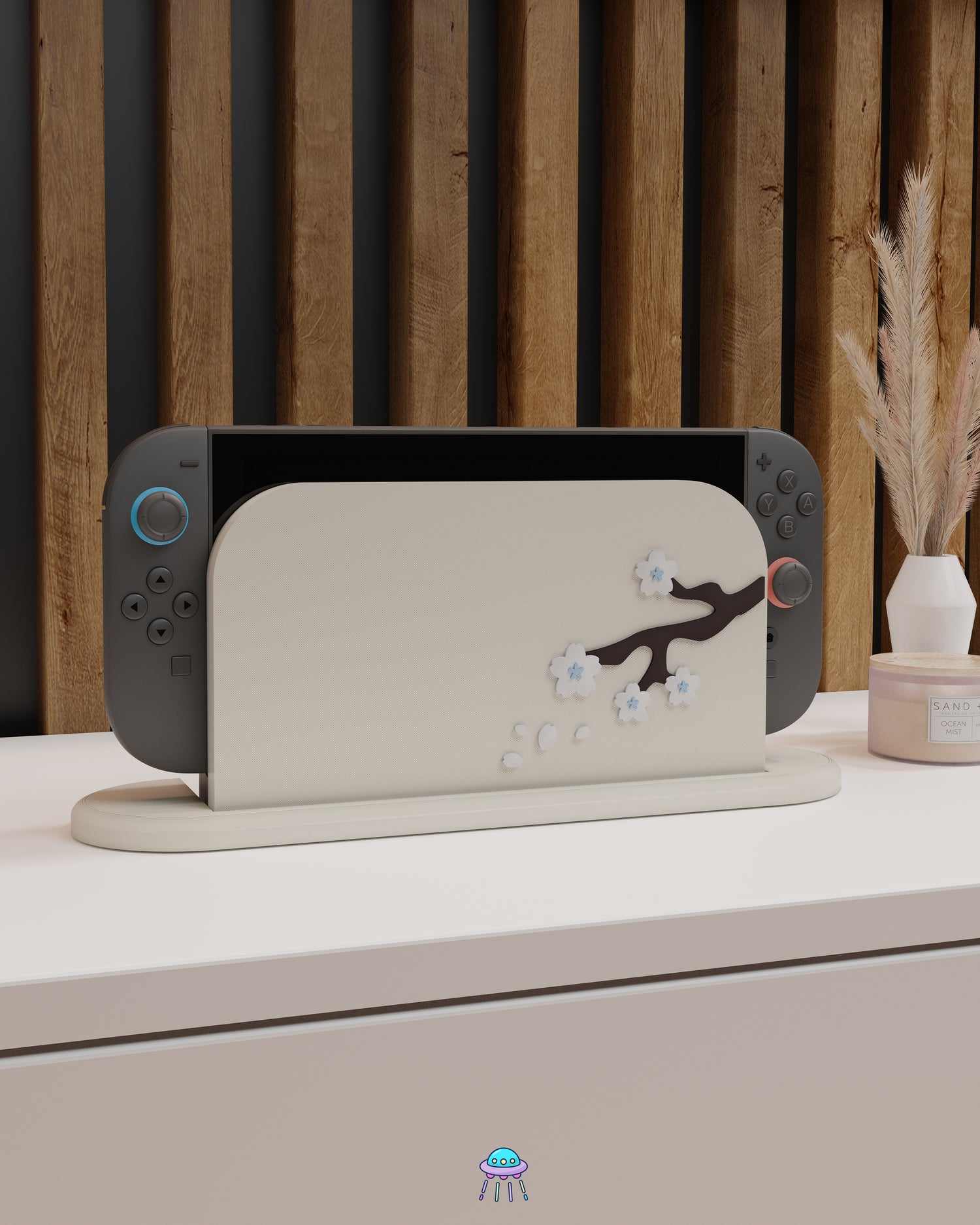 Sakura Ice Cover for Nintendo Switch 2 – Original Faceplate Design