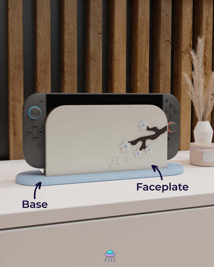 Sakura Ice Cover for Nintendo Switch 2 – Original Faceplate Design