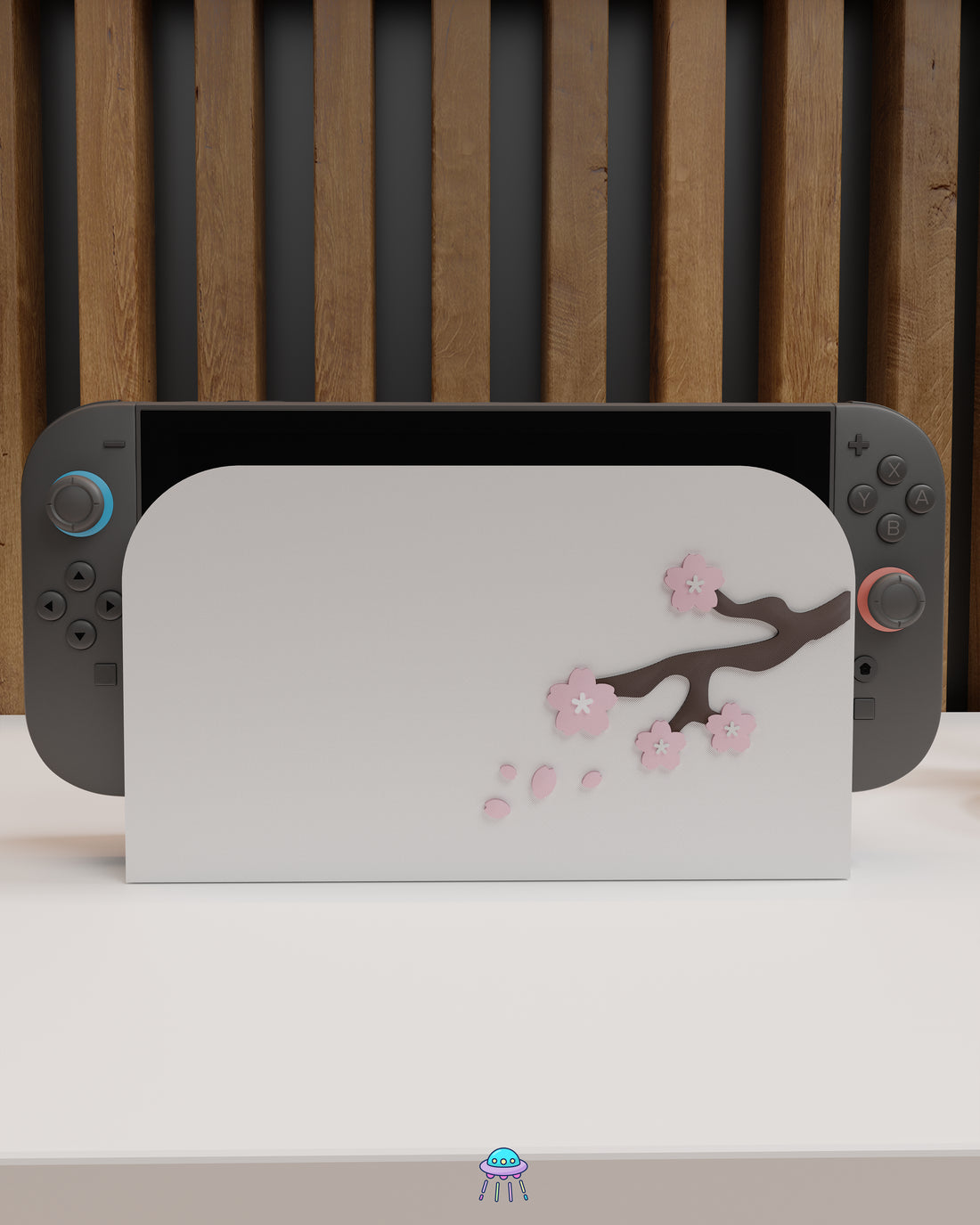 Sakura Tree Dock Cover for Nintendo Switch 2 – Original Faceplate Design